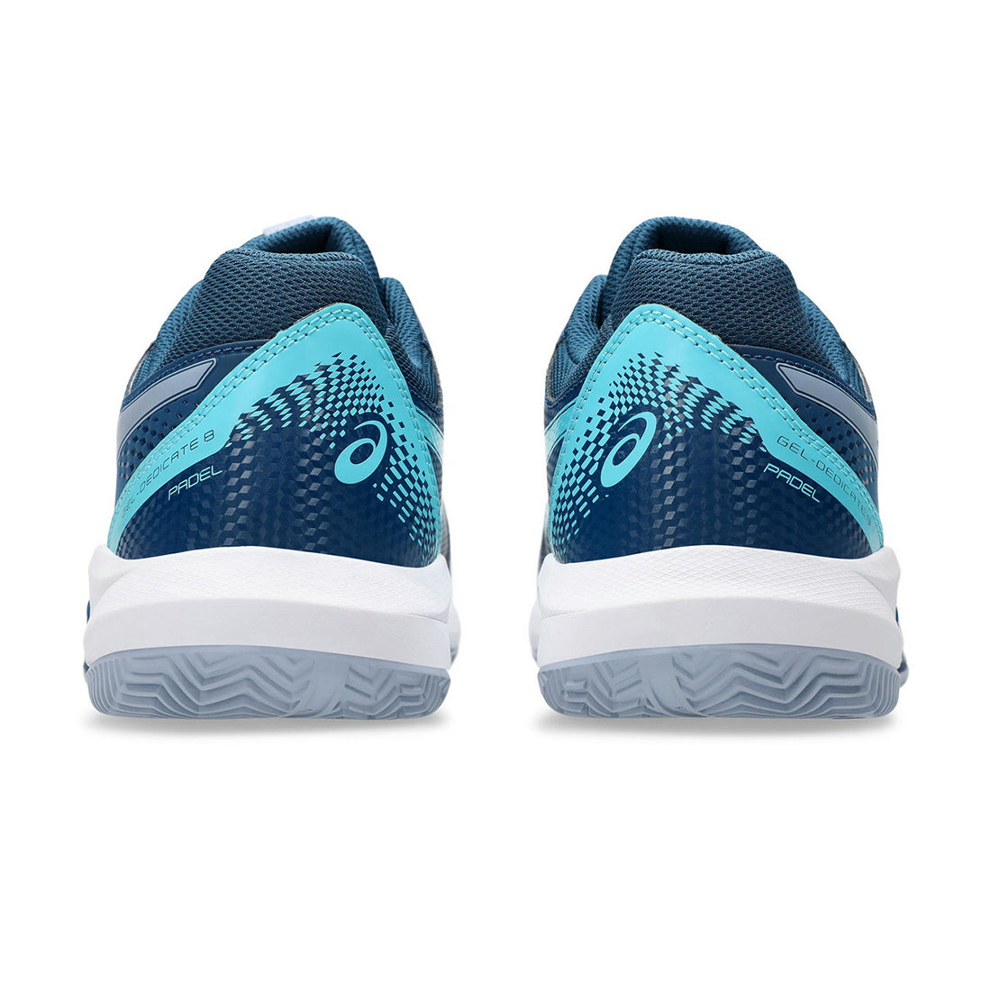 Gel-Dedicate 8 Padel - Mako Blue/Grey Blue