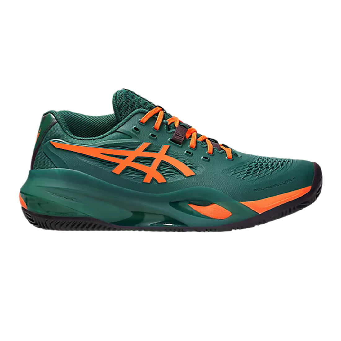 Gel-Resoultion X Padel - Jewel Green / Energy Orange