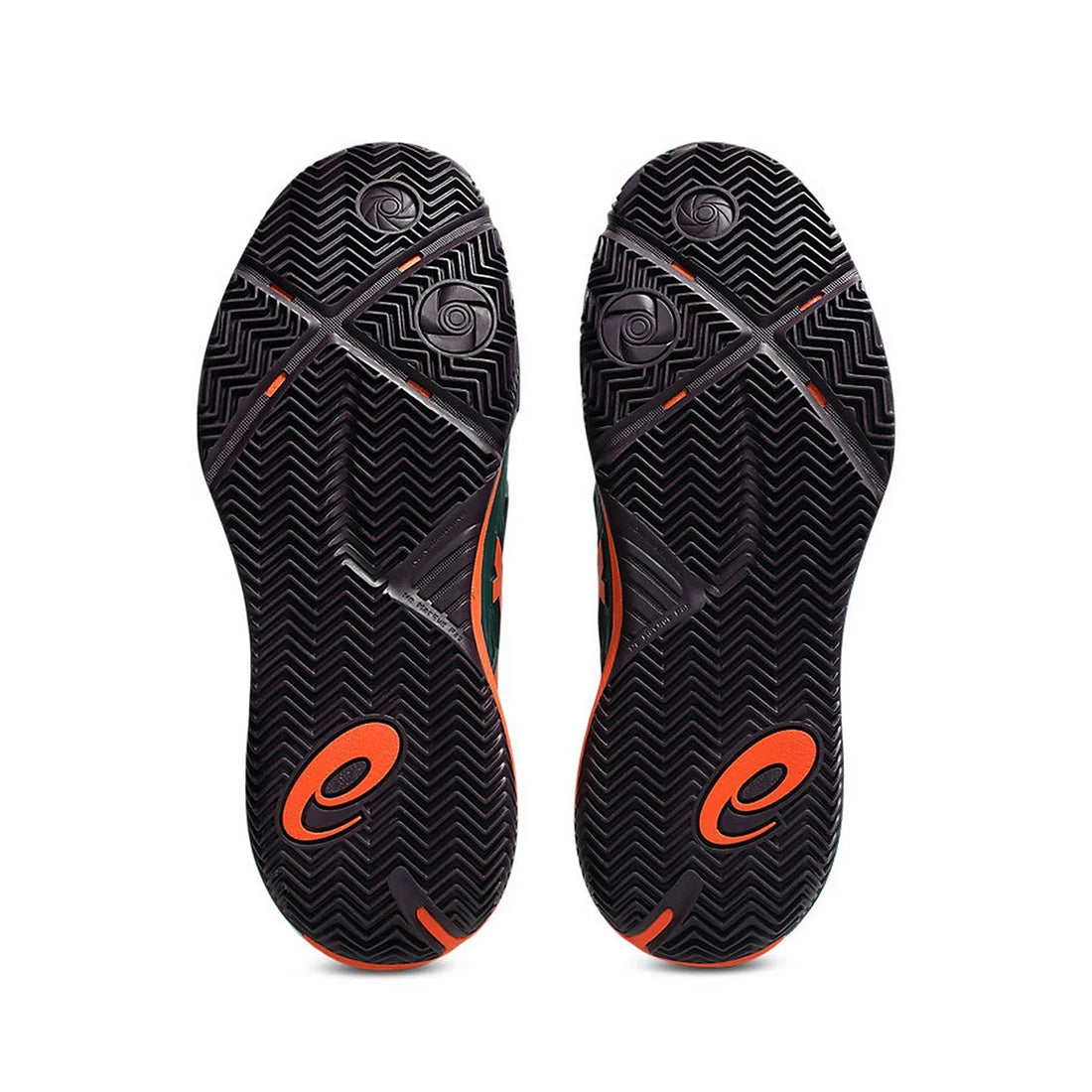 Gel-Resoultion X Padel - Jewel Green / Energy Orange