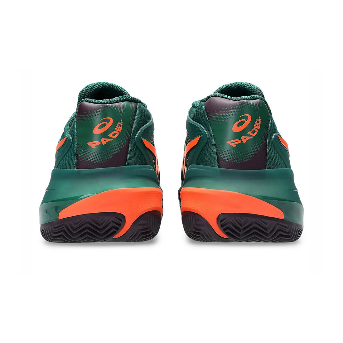 Gel-Resoultion X Padel - Jewel Green / Energy Orange