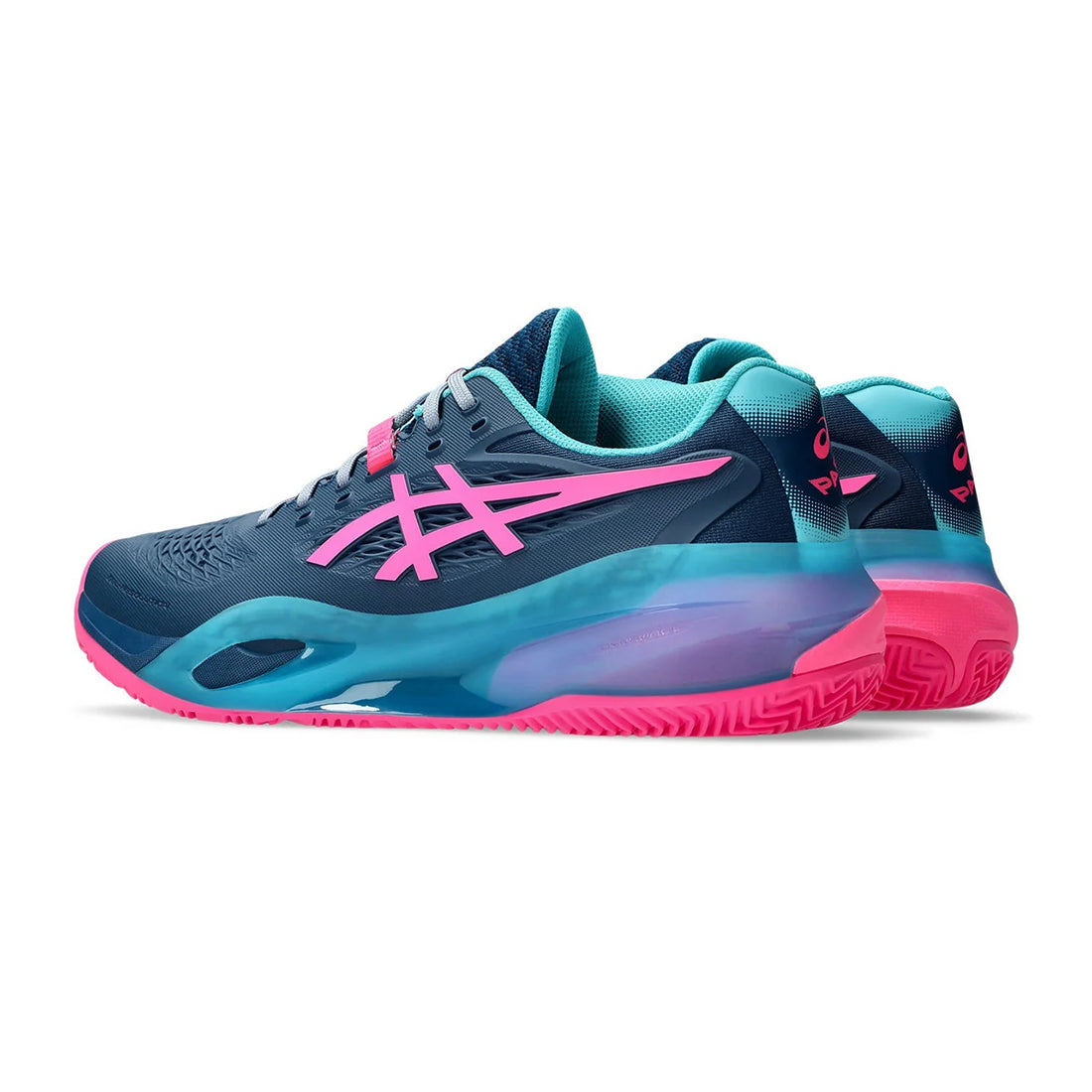 Gel-Resolution X Padel - Mako Blue/Hot Pink