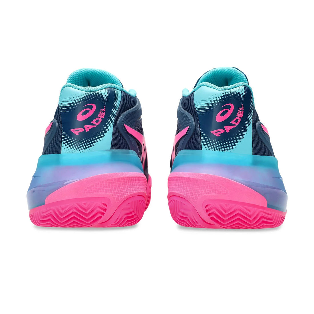 Gel-Resolution X Padel - Mako Blue/Hot Pink
