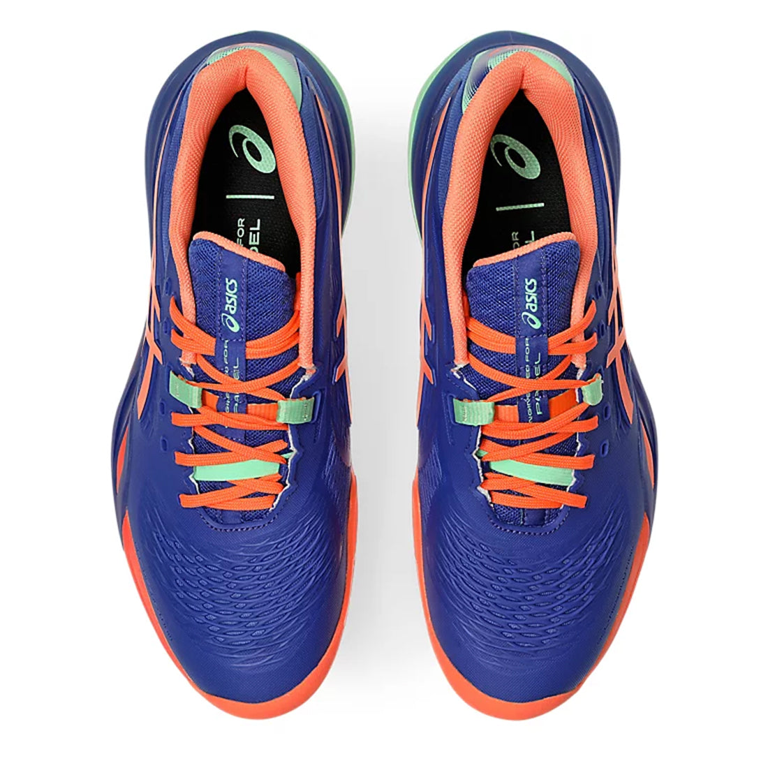 Gel-Resolution X Padel - Dark Cobalt/Vivid Coral