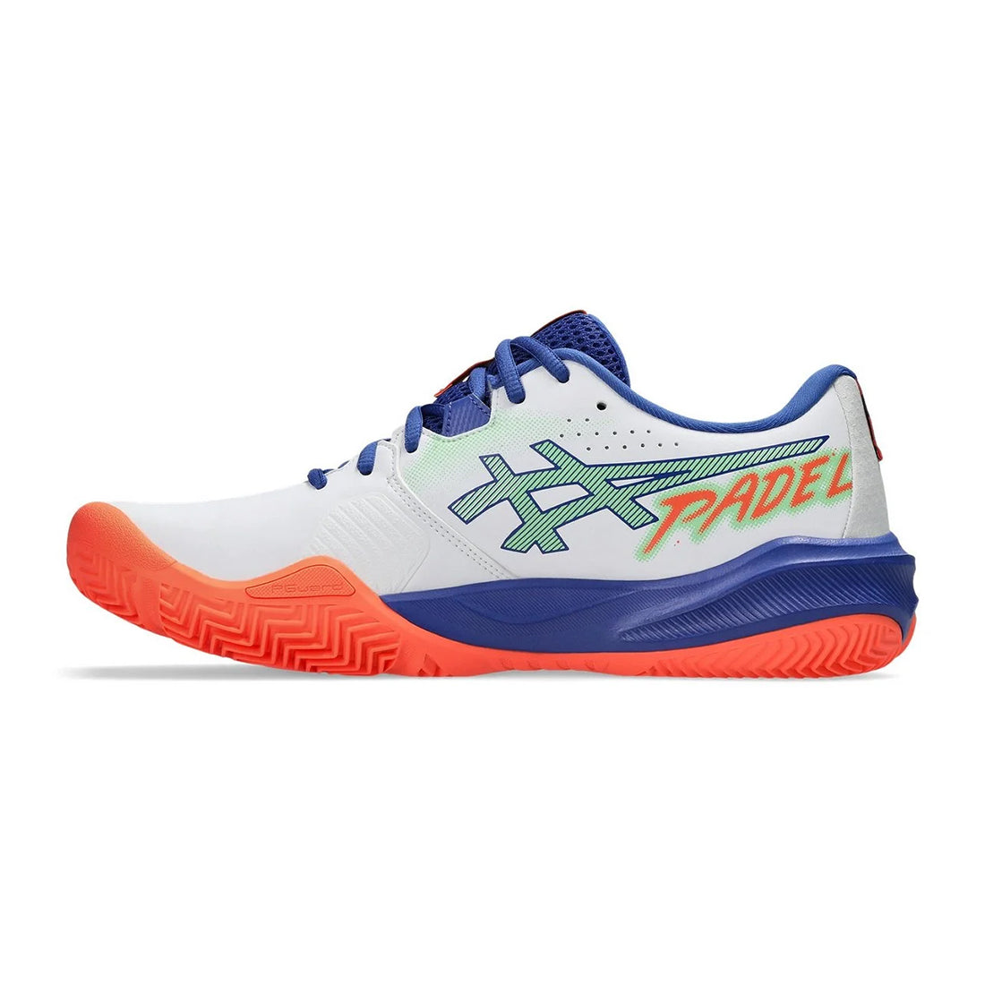 Gel-Challenger 15 Padel - White/Vivid Coral