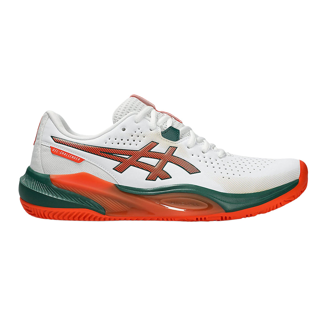 Gel-Challenger 15 Padel - White / Energy Orange