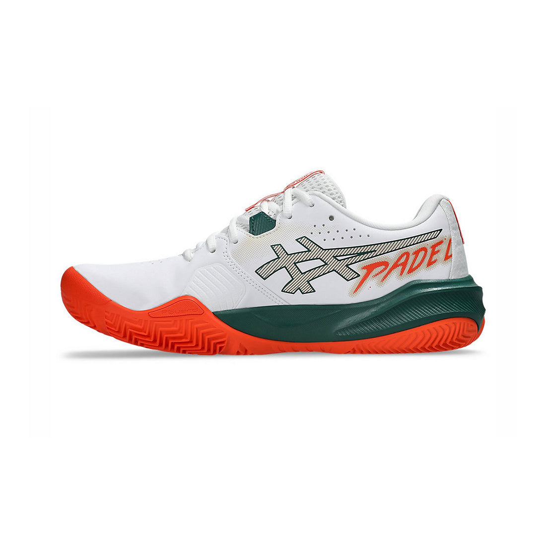 Gel-Challenger 15 Padel - White / Energy Orange