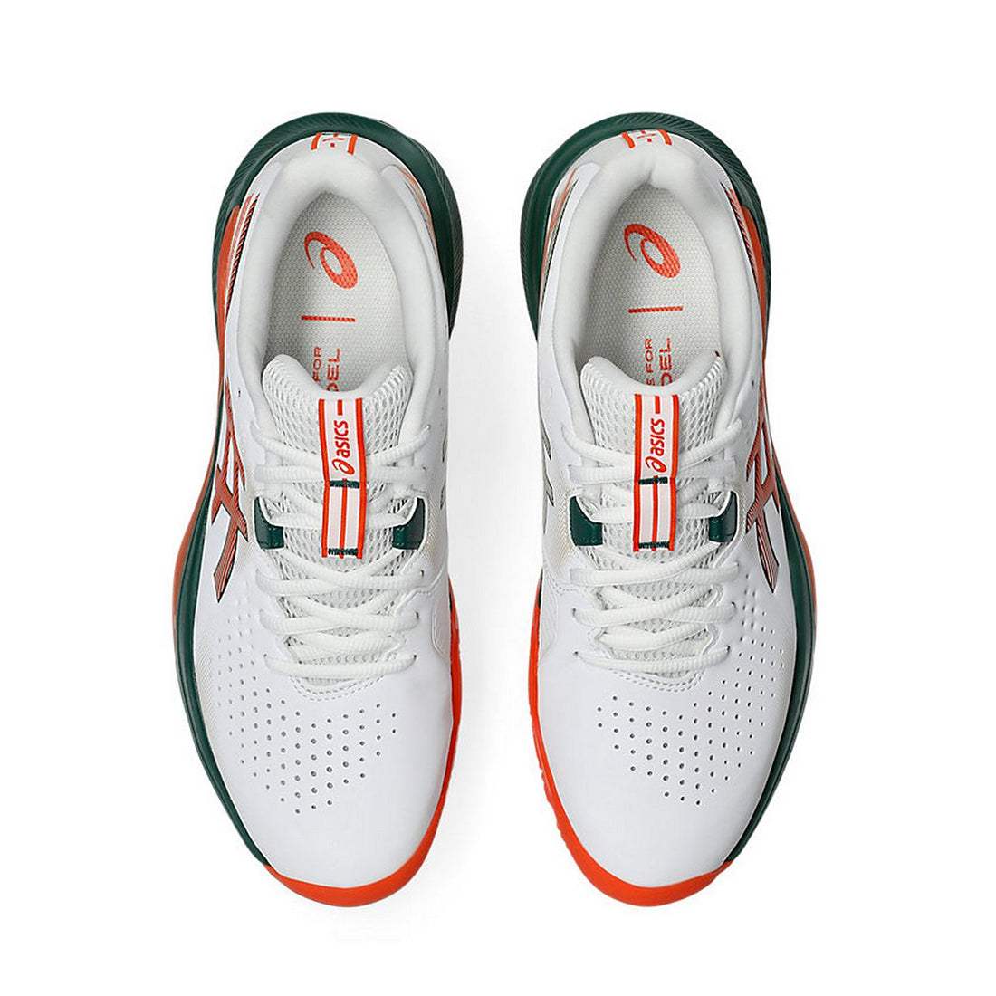 Gel-Challenger 15 Padel - White / Energy Orange