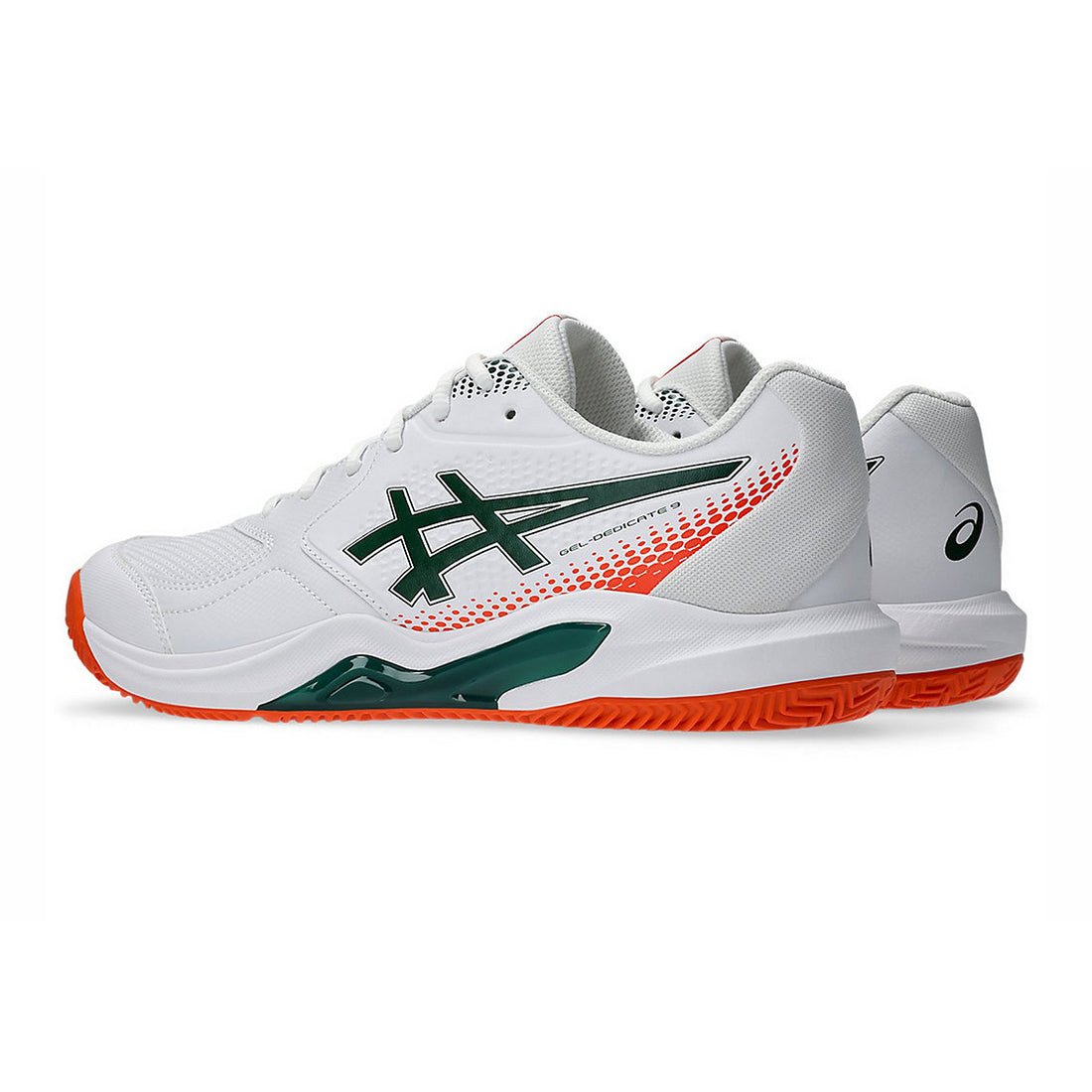 Gel-Dedicate 9 Padel - White / Jewel Green