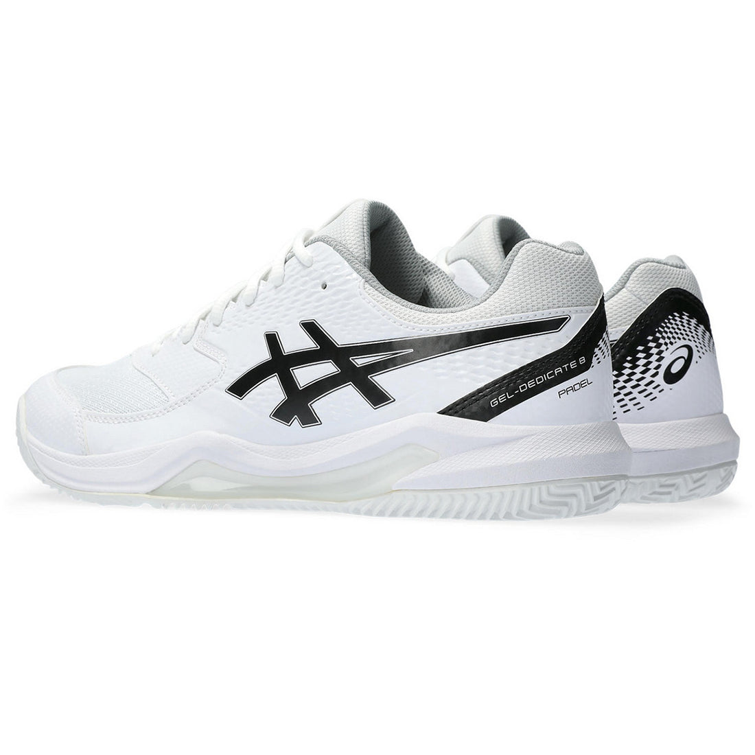 Gel-Dedicate 8 Padel - White/Black