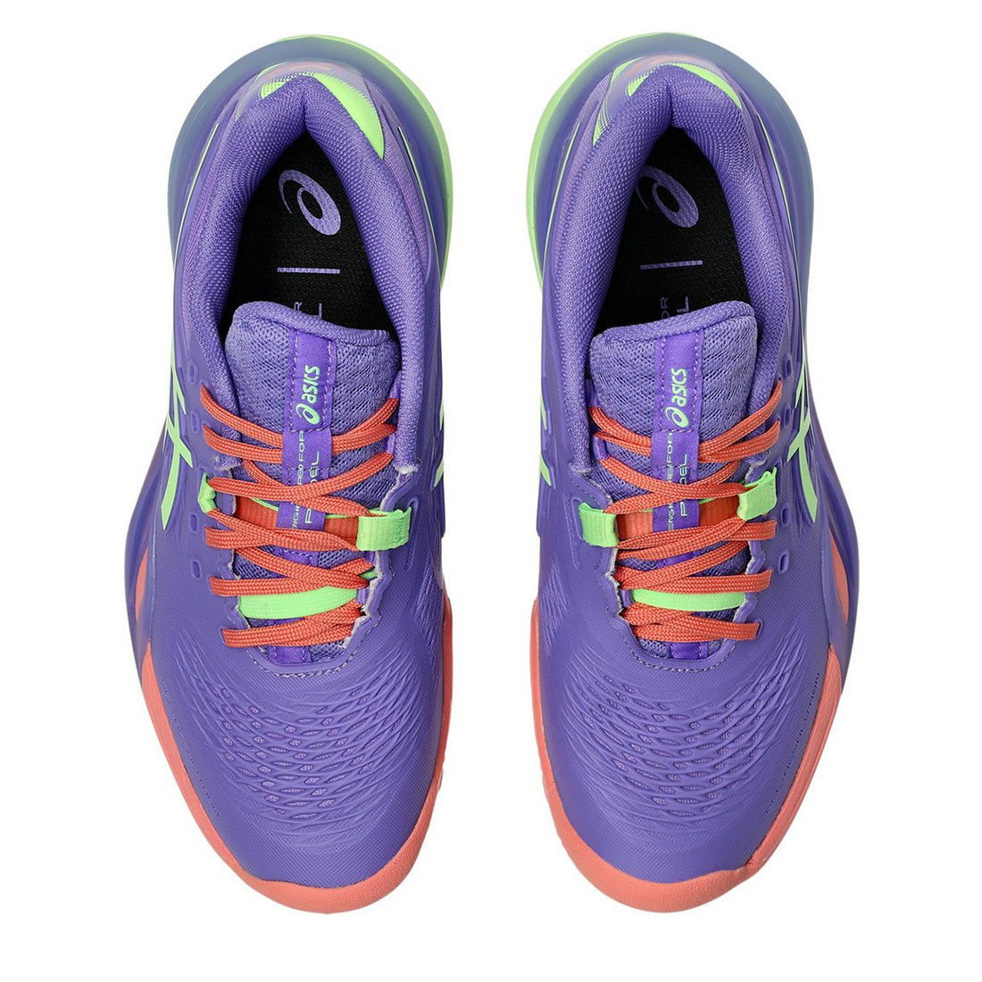 Gel-Resolution X Padel - Amethyst/Illuminate Green