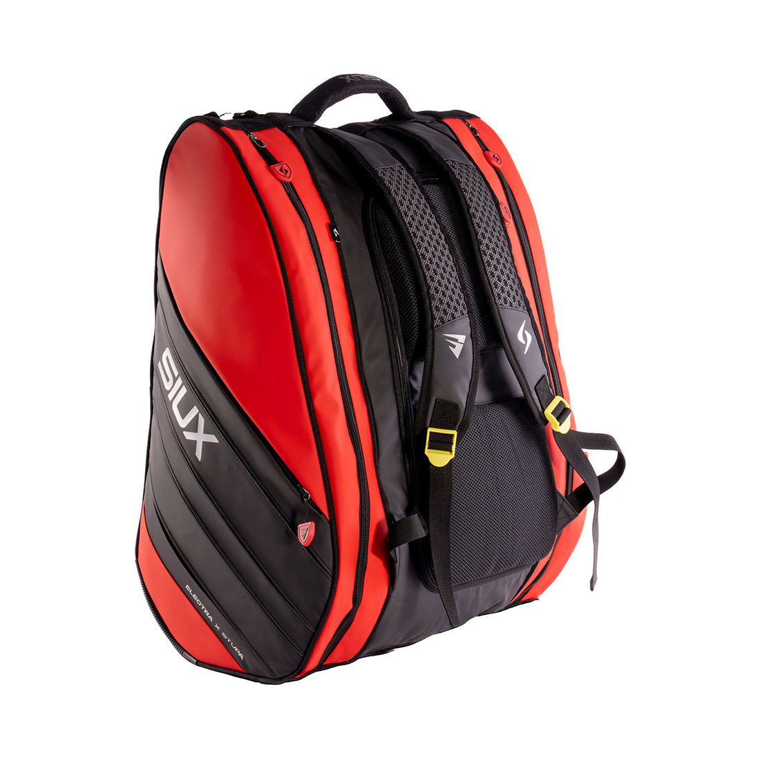 Siux Electra Stupa Racket Bag - Black / Red