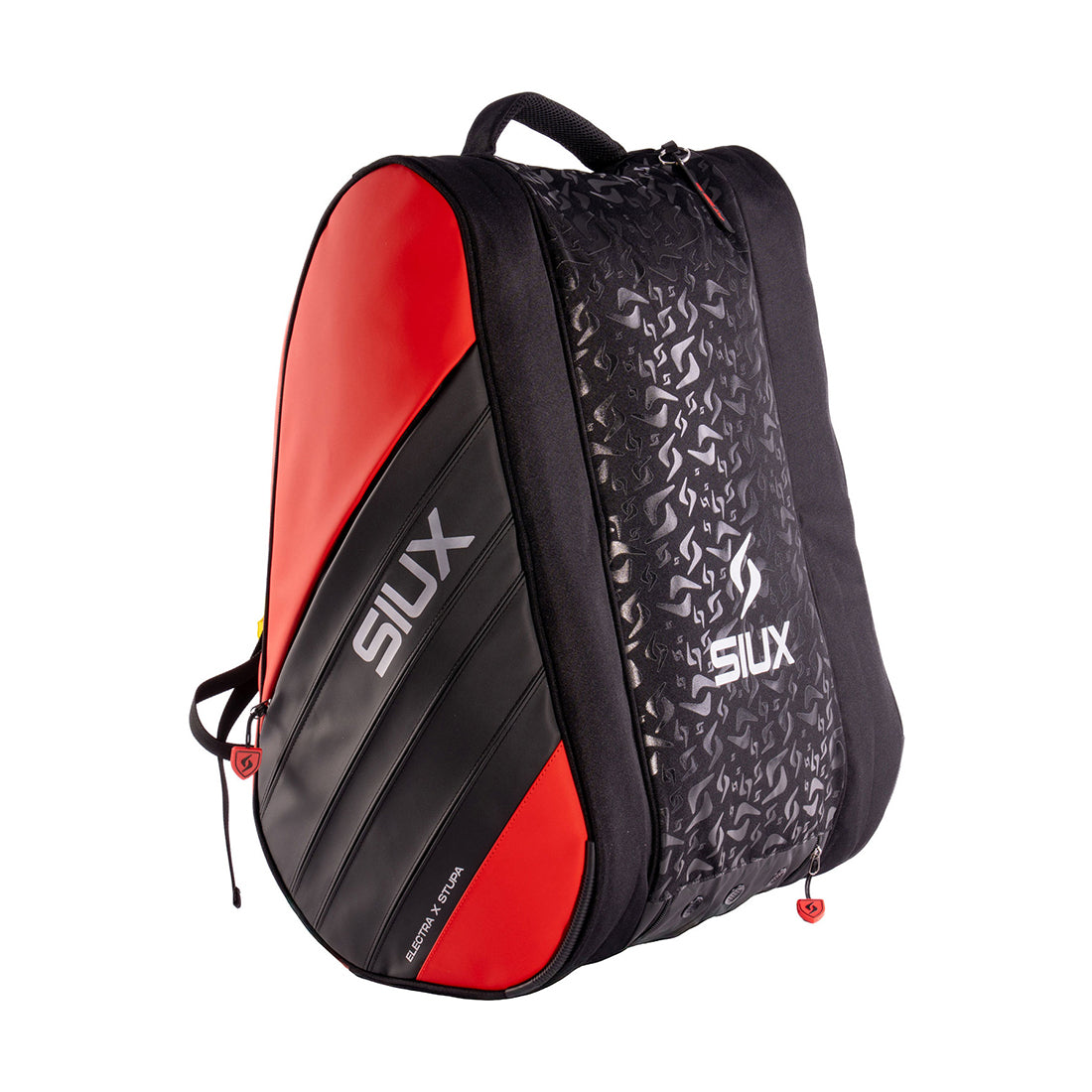 Siux Electra Stupa Racket Bag - Black / Red
