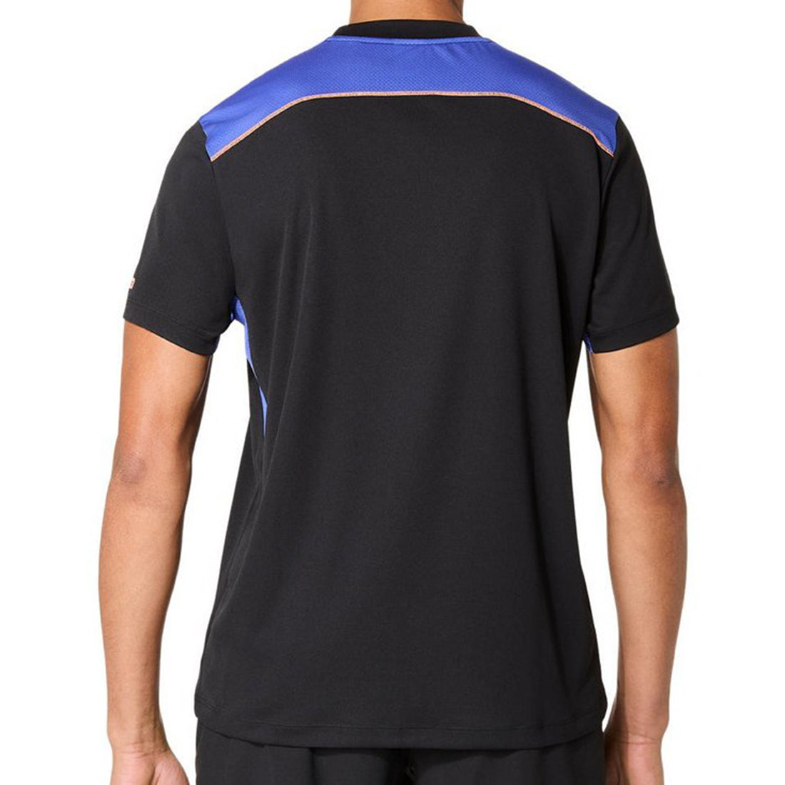 Padel Court Ss Top - Performance Black/Dark Cobalt