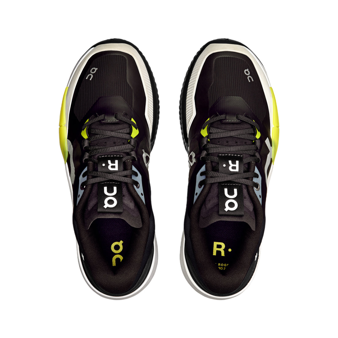 On - The Roger Pro 2 Clay - Black/Lime