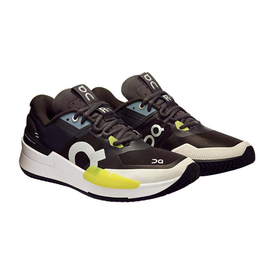 On - The Roger Pro 2 Clay - Black/Lime
