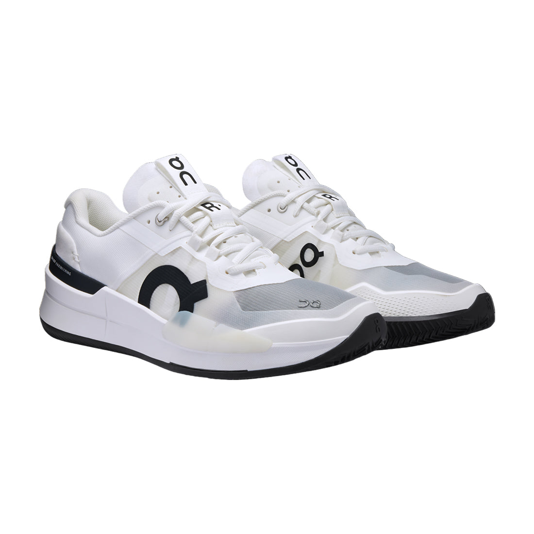 On - The Roger Pro 2 Clay - White/Black