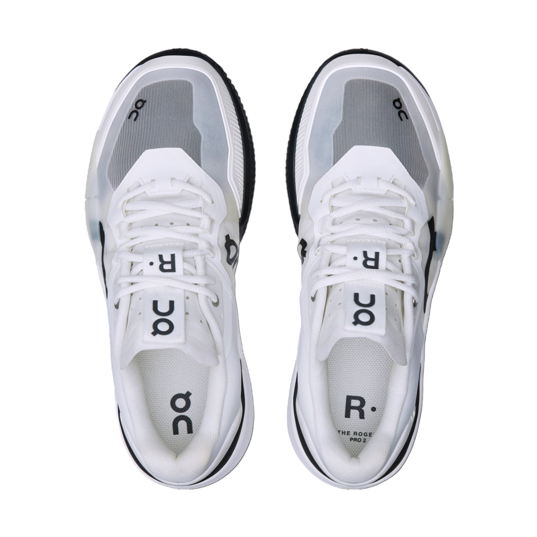 On - The Roger Pro 2 Clay - White/Black