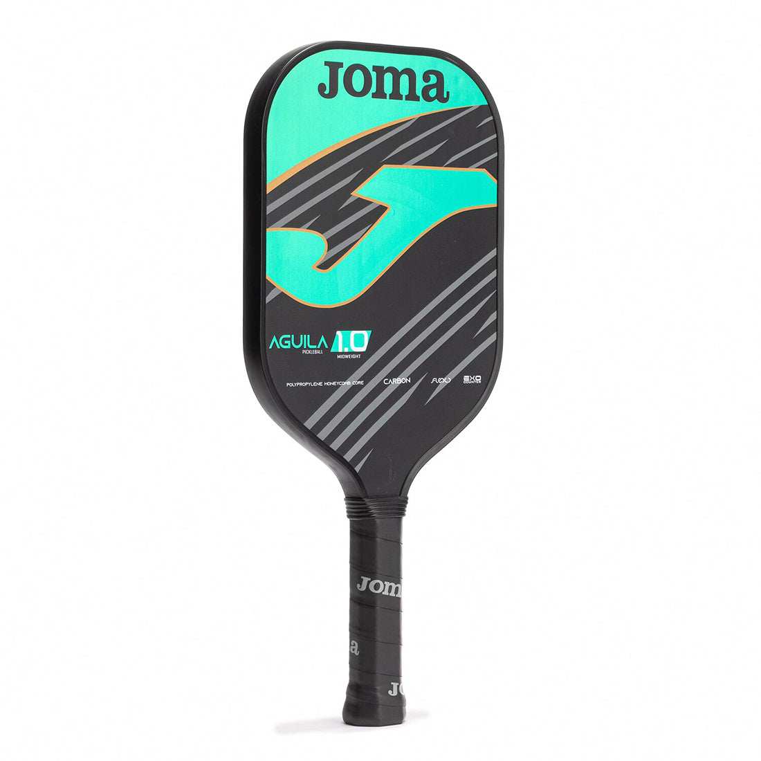Aguila 1.0 Pickleball Racket - Black/Tourquoise