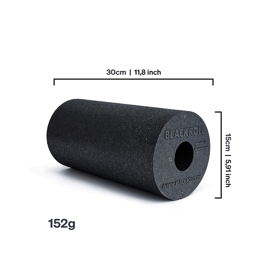 Blackroll "Standard" Massage Roller - Black