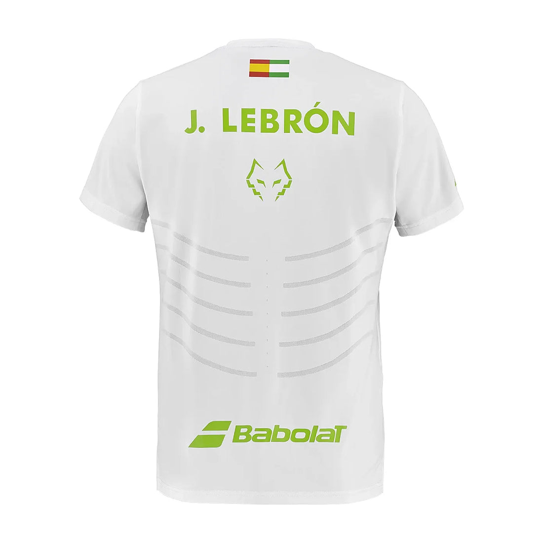 Babolat Juan Lebron Crew Neck Replica T-Shirt - White