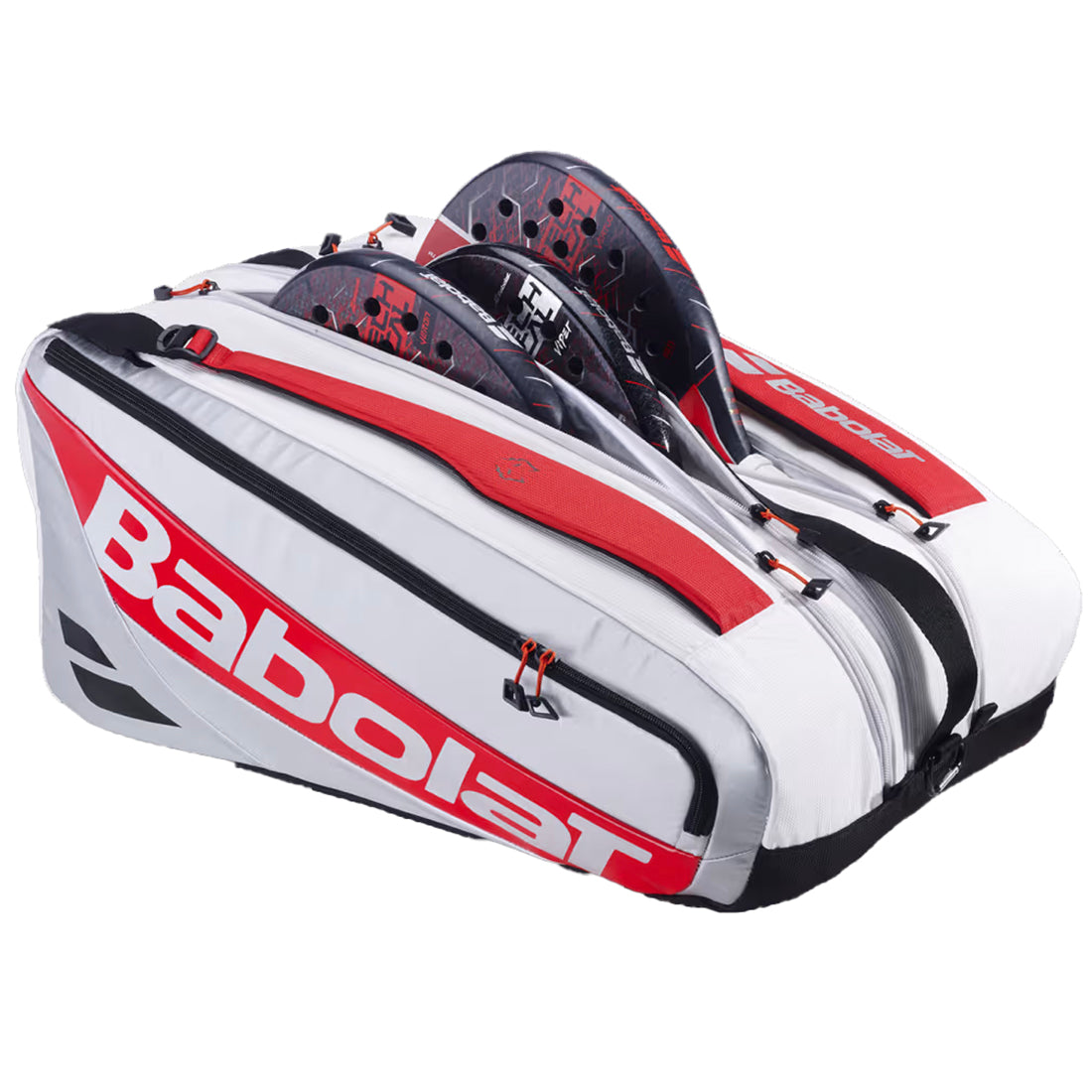 Rh Pro Juan Lebron Padel Bag - White/Red