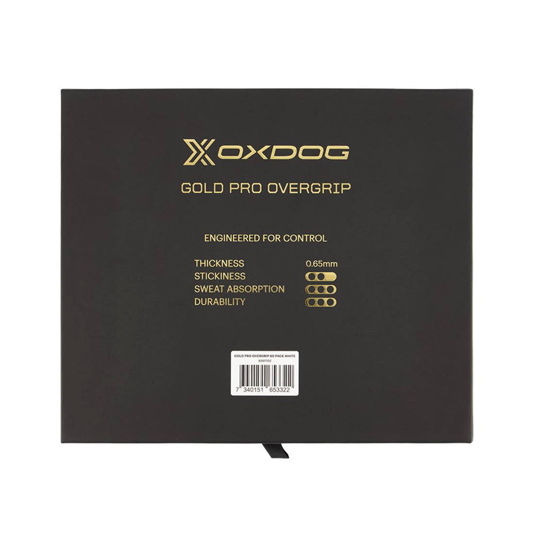 Gold Pro Overgrips 60 Pack - White