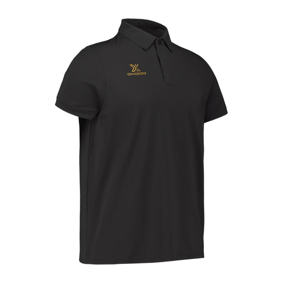 Delta Polo Shirt - Black/Gold