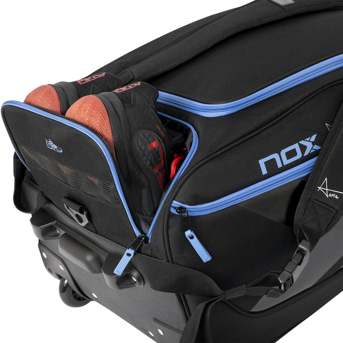 Padel Bag  At10 Competition Trolley  - Black/Blue