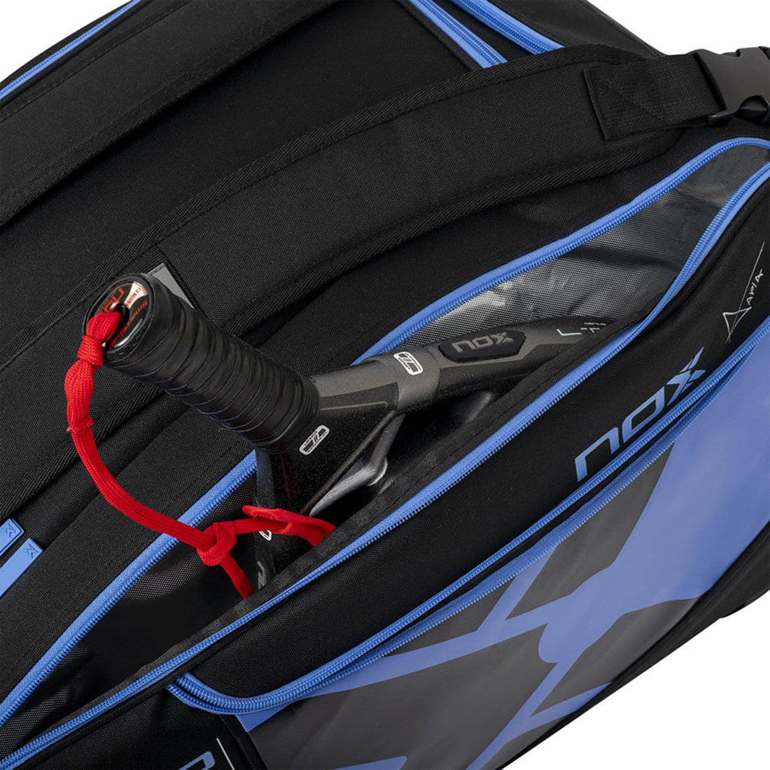 Padel Bag  At10 Competition Trolley  - Black/Blue