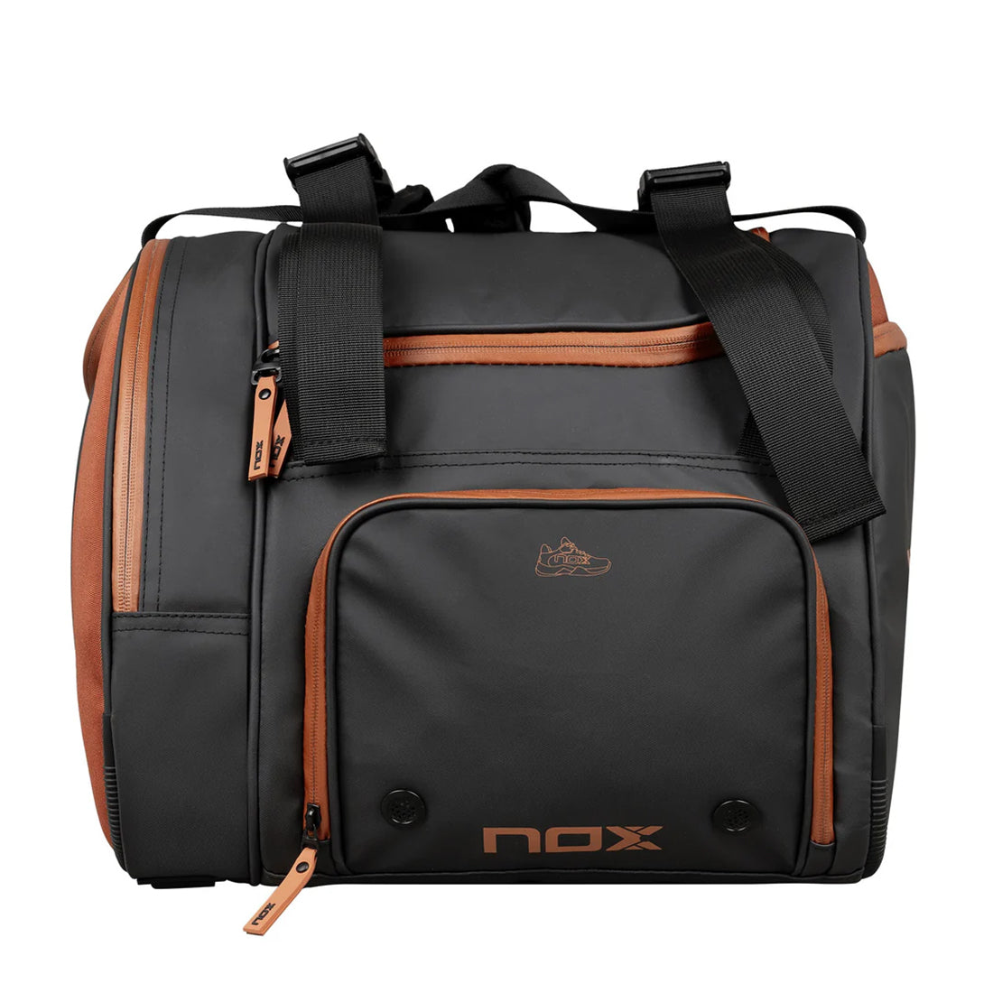 Luxury Open Series Padel Bag - Black/Brown