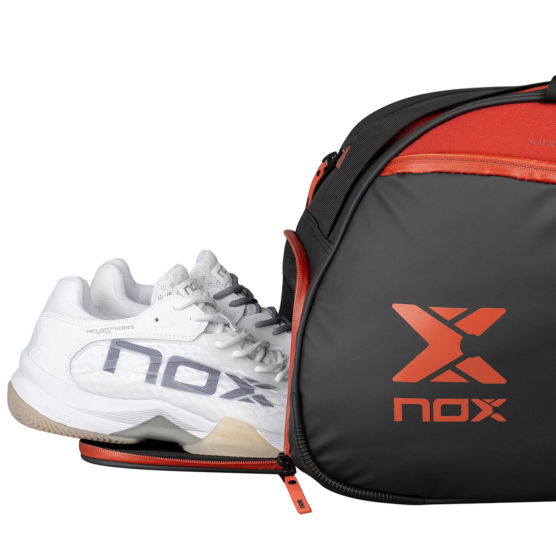 Luxry Opne Series Padel Bag - Black/Red