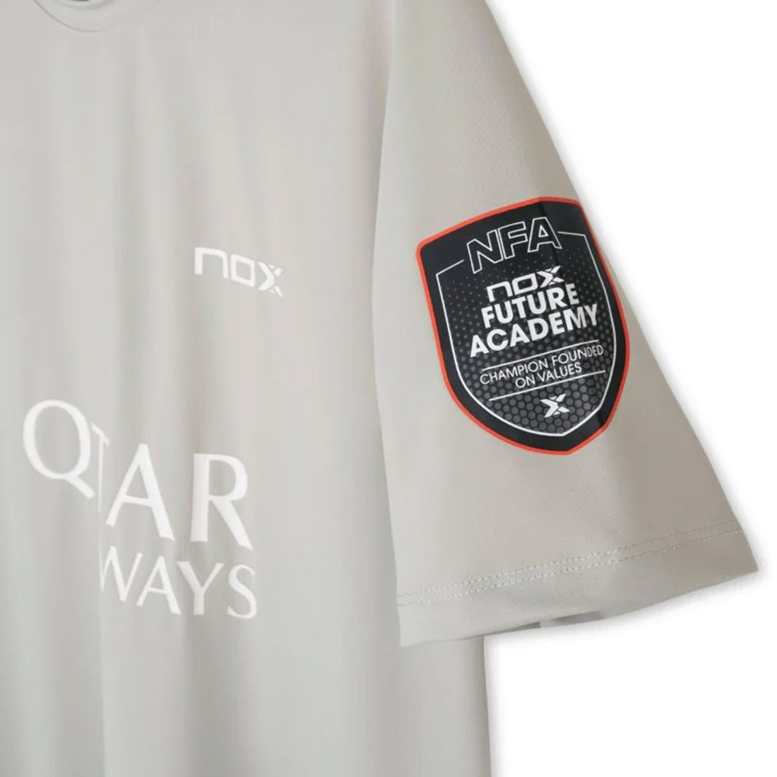 Camiseta NOX Sponsors AT10  2026 A. Tapia - Light Grey