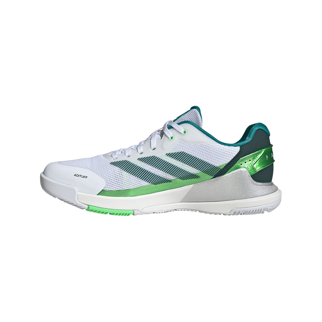 Crazyquick Ls Padel M - Ftwr White/Aurora Ivy/Lime Burst