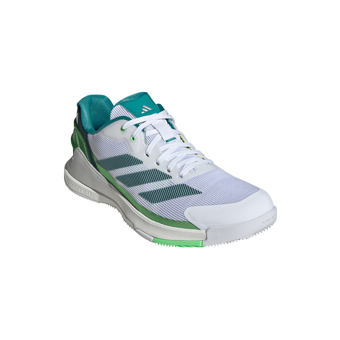 Crazyquick Ls Padel M - Ftwr White/Aurora Ivy/Lime Burst
