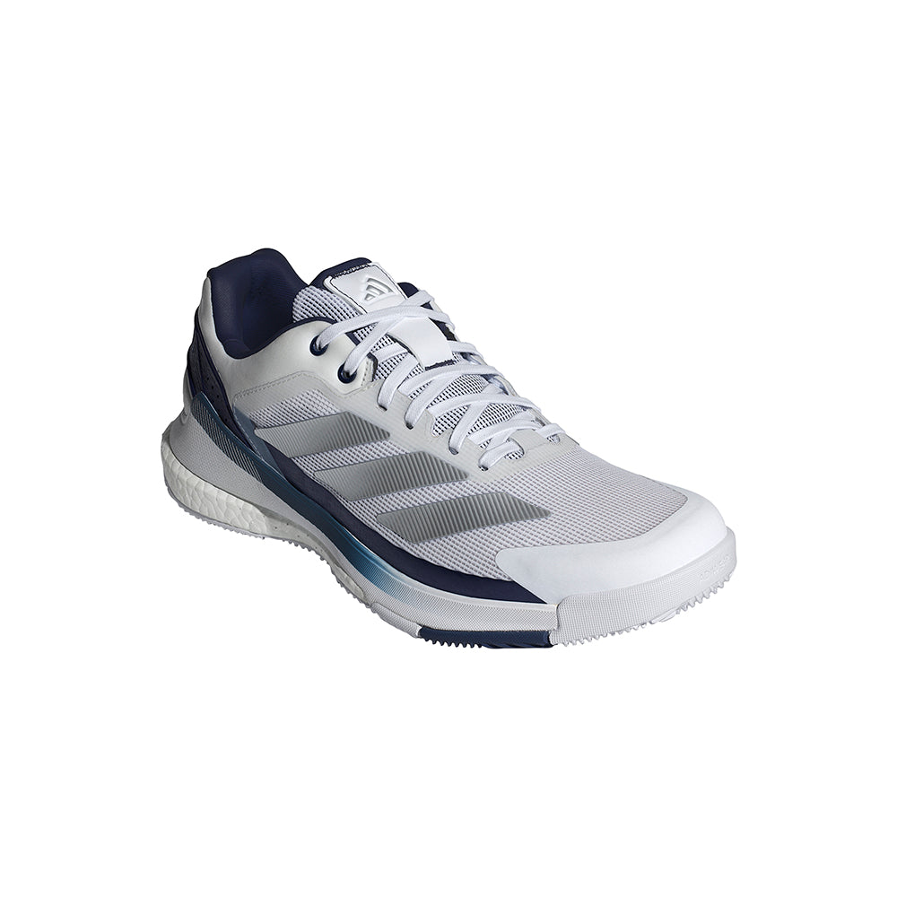 Crazyquick Boost Padel - White / Silver Metallic / Dark Blue