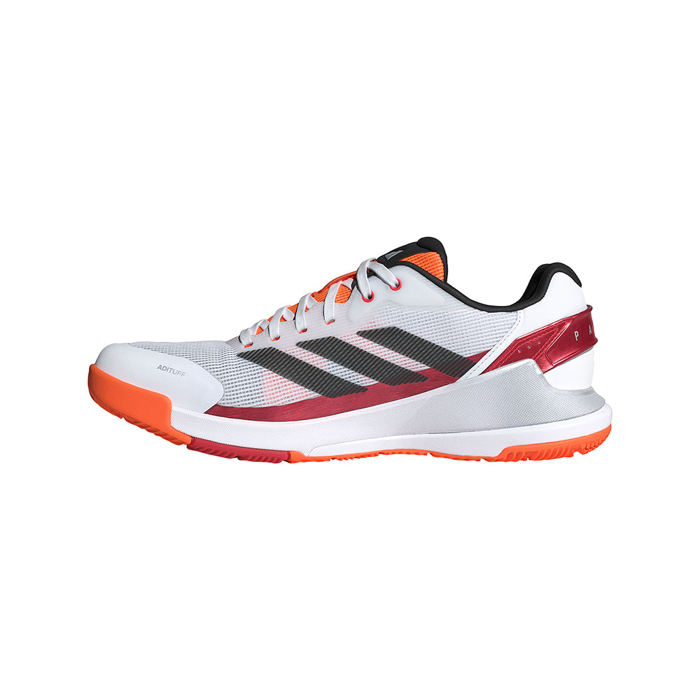 Crazyquick LS Padel - White / Core Black / Lucid Orange