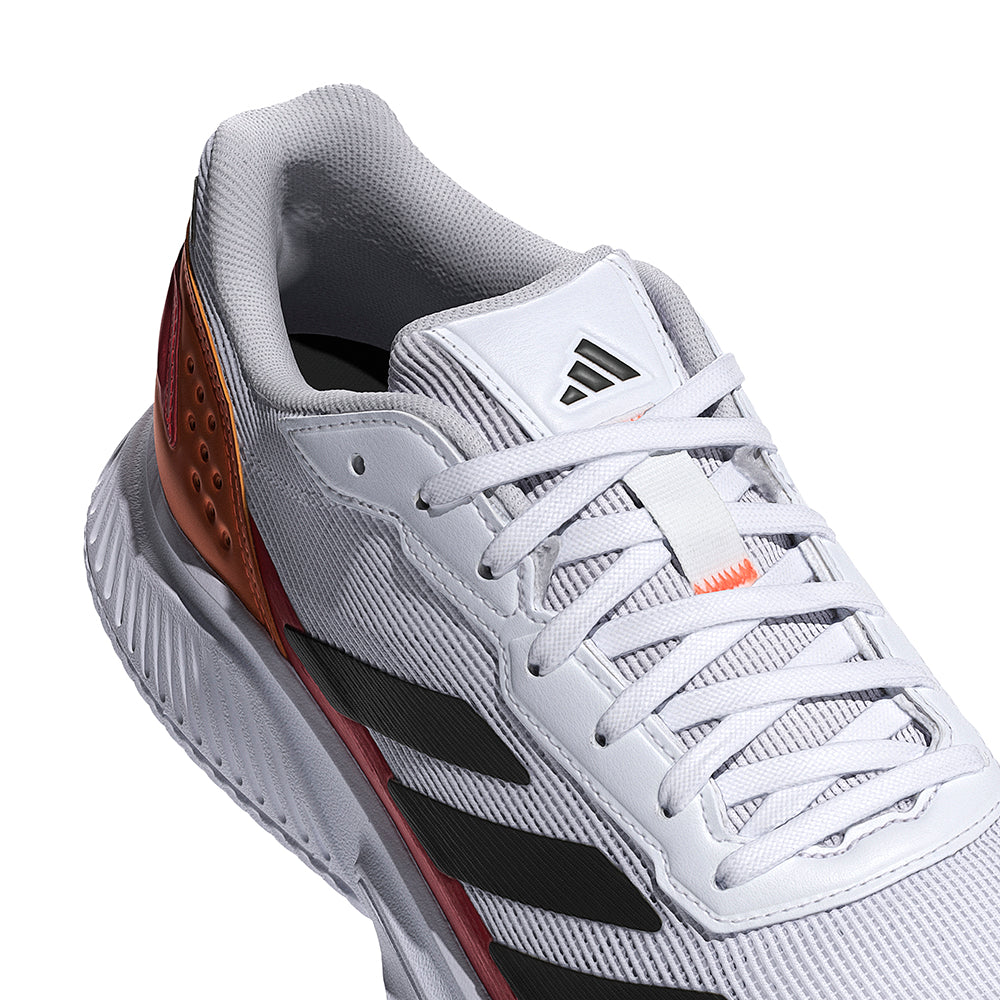 Courtquick Padel - White Core Black / Lucid Orange