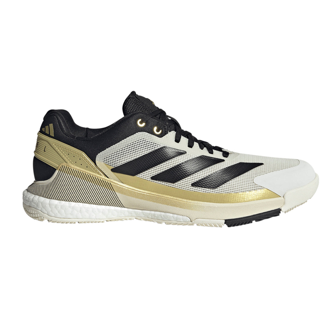 Crazyquick Boost Padel - Off White / Core Black / Gold Metallic