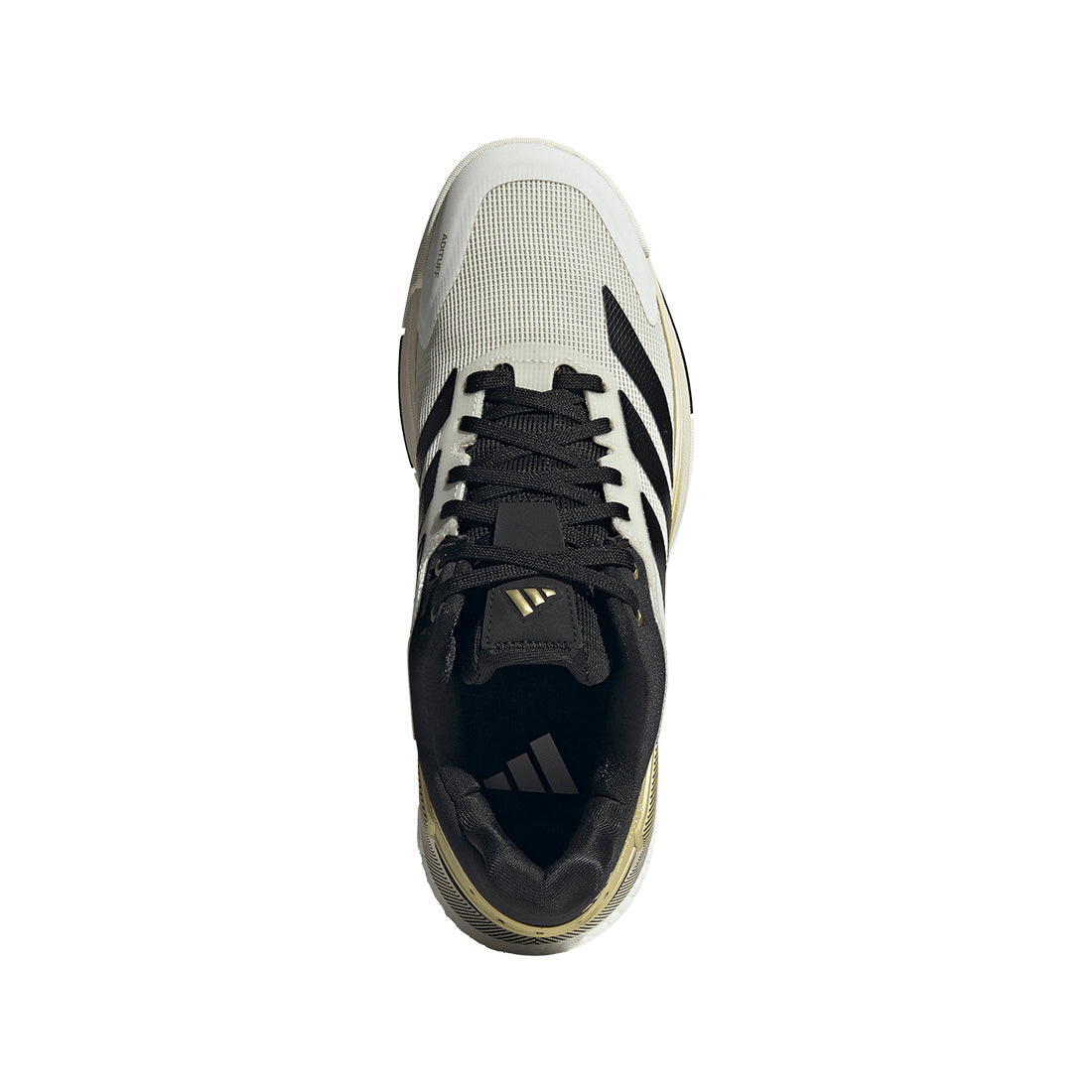 Crazyquick Boost Padel - Off White / Core Black / Gold Metallic