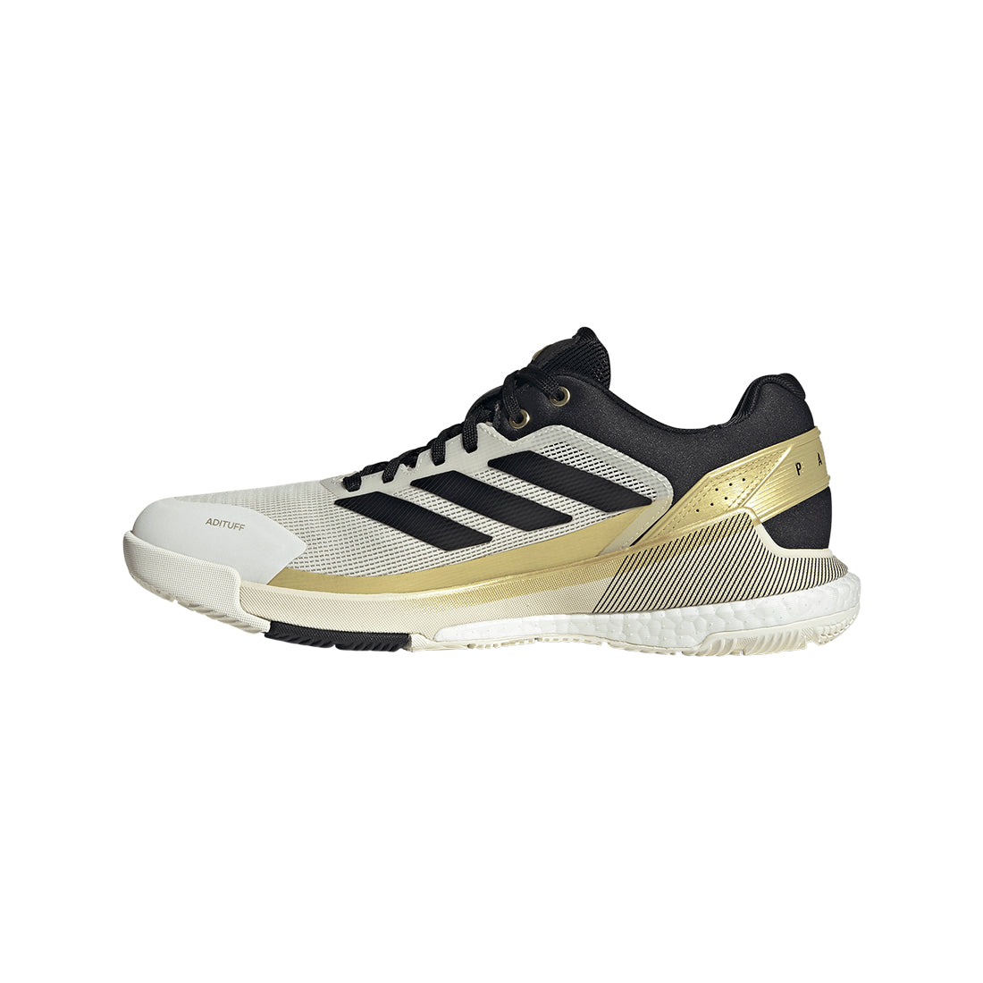Crazyquick Boost Padel - Off White / Core Black / Gold Metallic