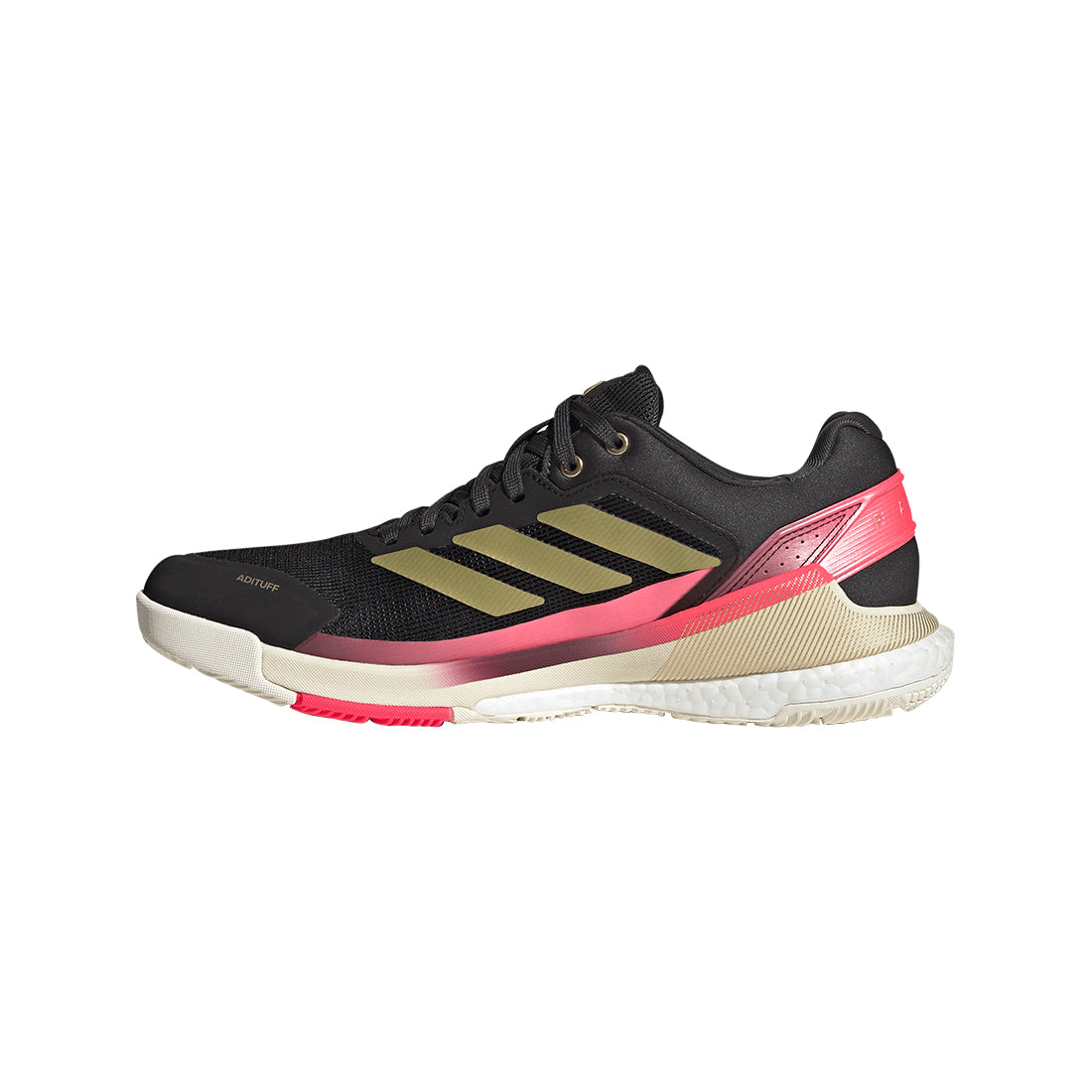 Crazyquick Boost Padel - Core Black / Gold Metallic / Solar Turbo