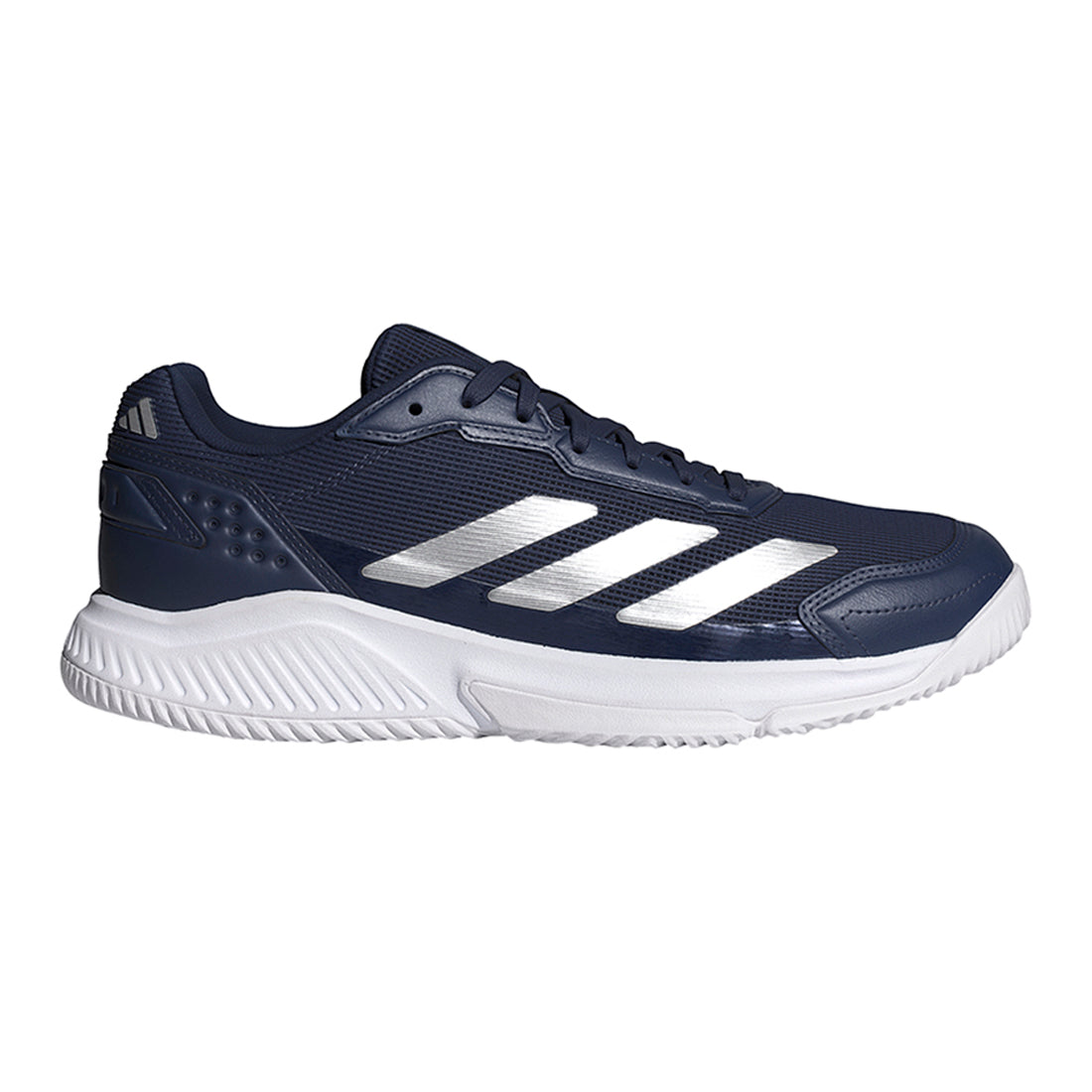 Courtquick Padel - Dark Blue / Silver Metallic / White