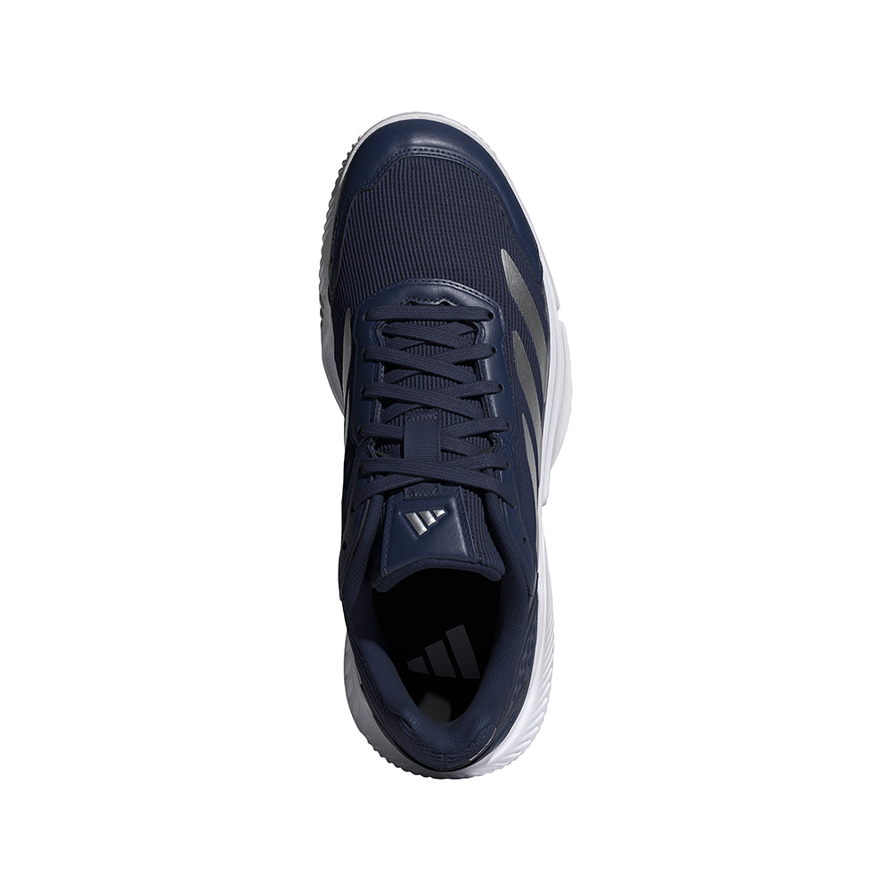 Courtquick Padel - Dark Blue / Silver Metallic / White