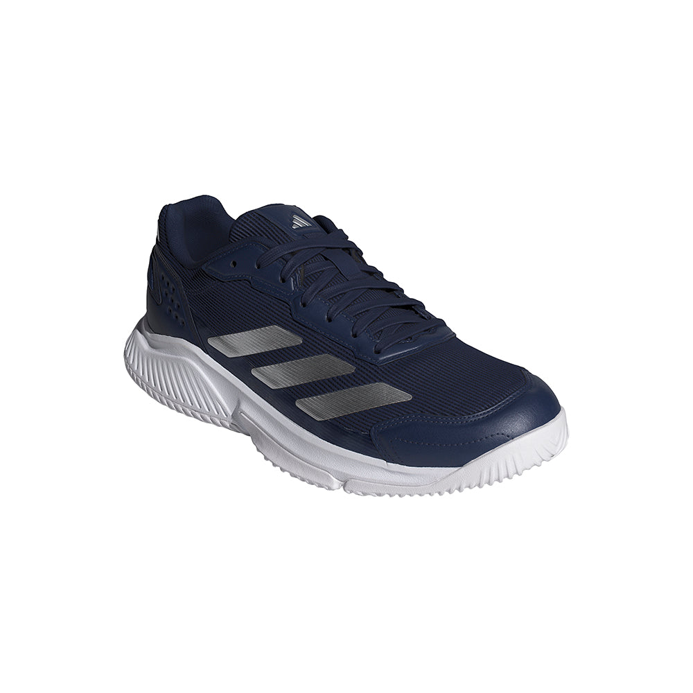 Courtquick Padel - Dark Blue / Silver Metallic / White