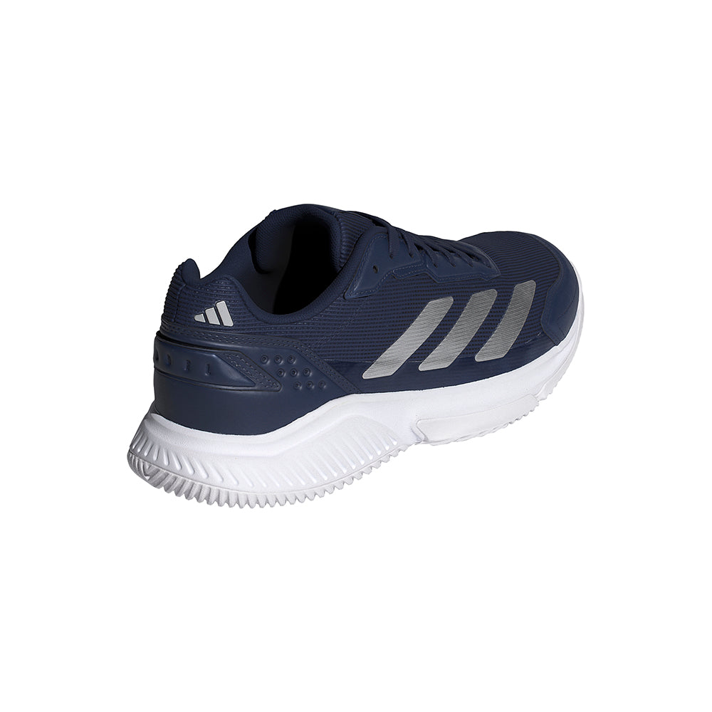 Courtquick Padel - Dark Blue / Silver Metallic / White