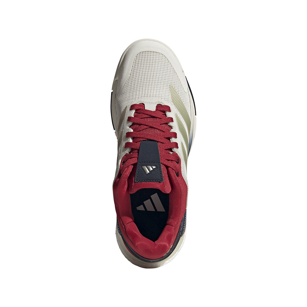 Crazyquick Boost Padel - Chalk White / Ice Gold Metlalic / Team Victory Red