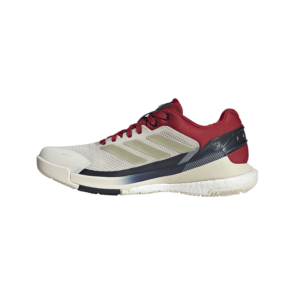 Crazyquick Boost Padel - Chalk White / Ice Gold Metlalic / Team Victory Red