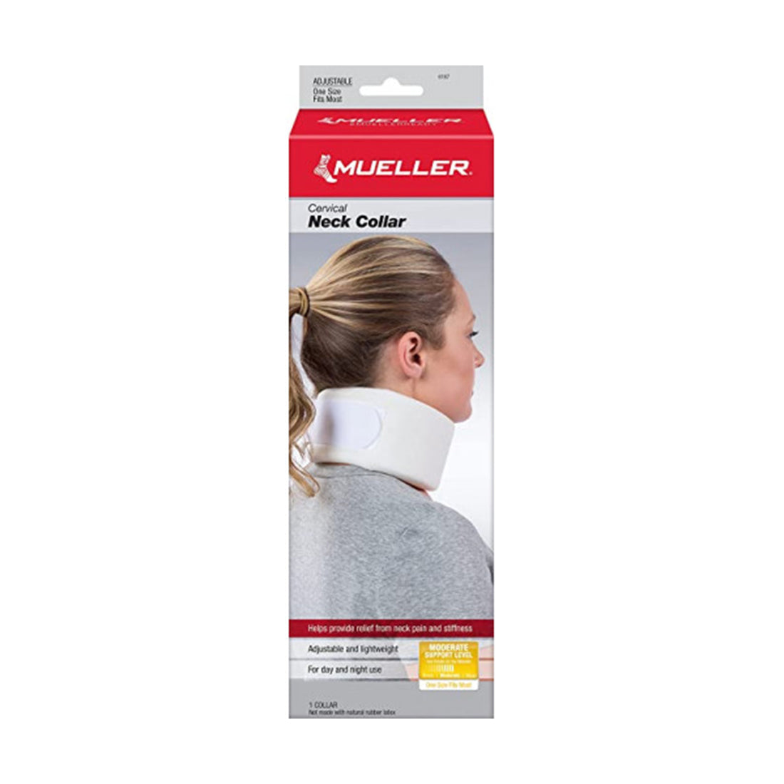 Mueller Cervical Neck Collar - White