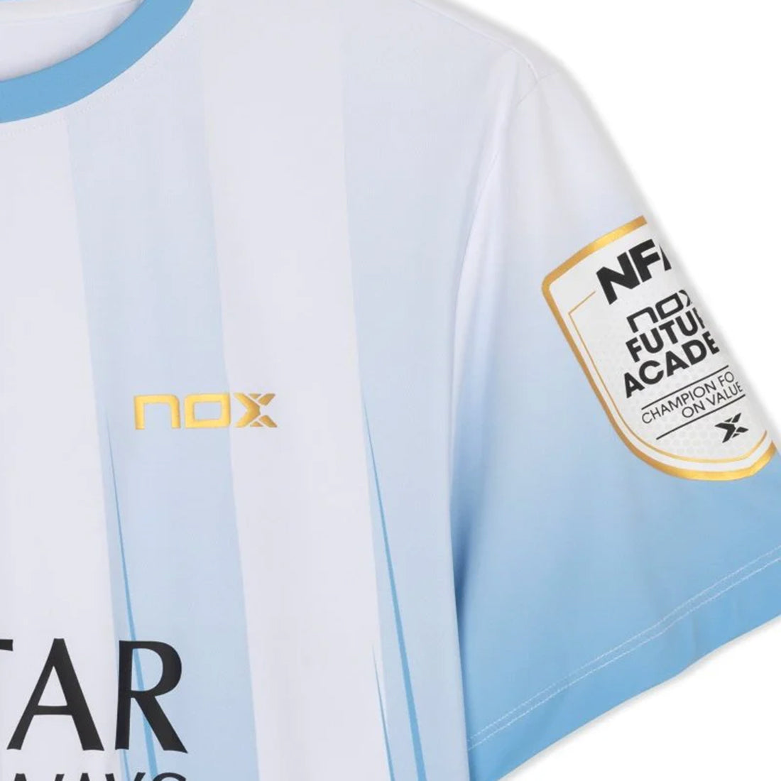 Nox AT10 AgustincTapia Sponsors T-Shirts - Light Blue