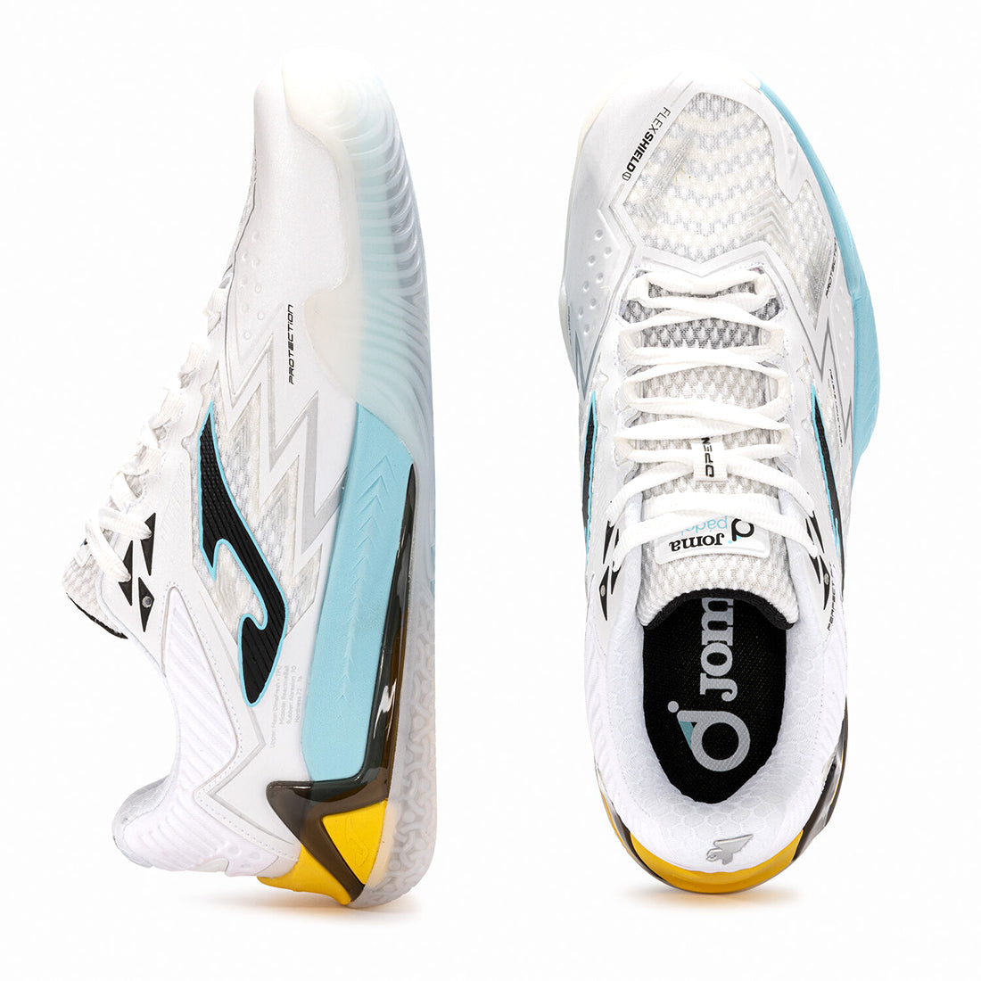 Open 2502 - White Turquoise
